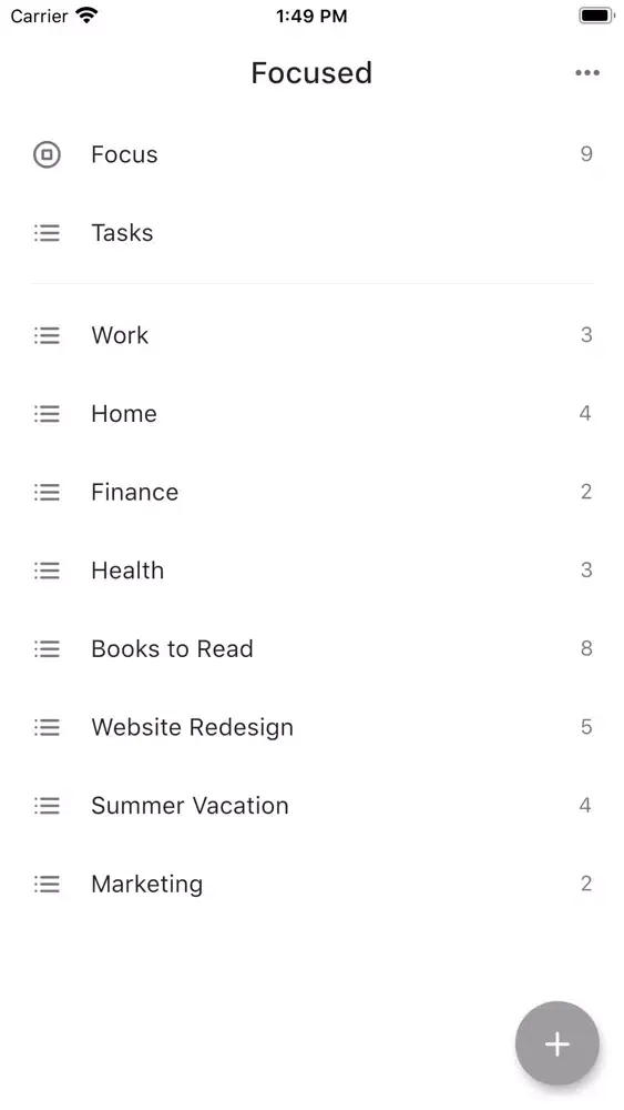 Focused: To-Do Lists & Tasks 스크린샷