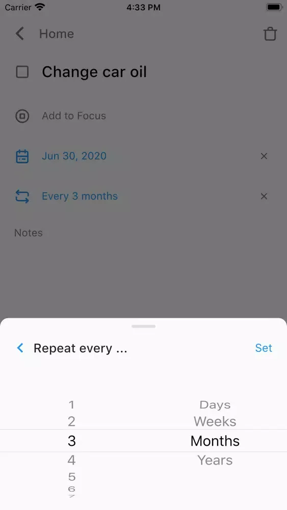 Focused: To-Do Lists & Tasks 스크린샷