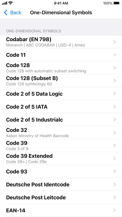 ภาพหน้าจอของ Barcode-Studio