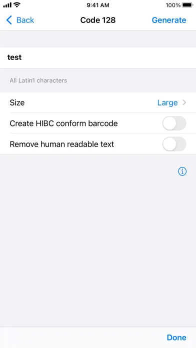 ภาพหน้าจอของ Barcode-Studio
