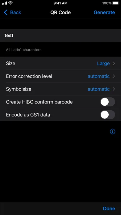 ภาพหน้าจอของ Barcode-Studio