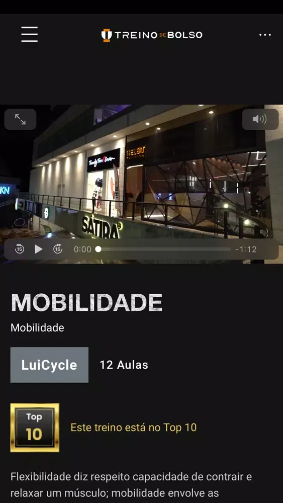 Capturas de pantalla de Treino de Bolso