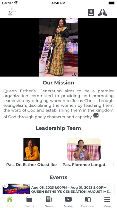 Captures d'écran de Pastor Esther Obasi-ike