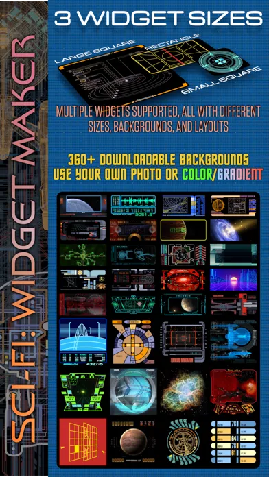 Sci-Fi: Widget Maker应用截图
