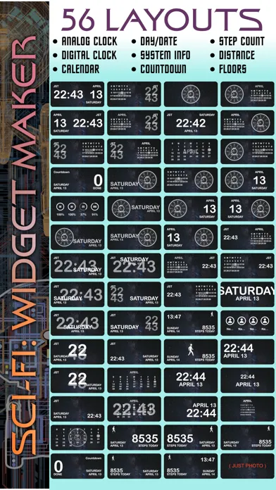 Sci-Fi: Widget Maker应用截图