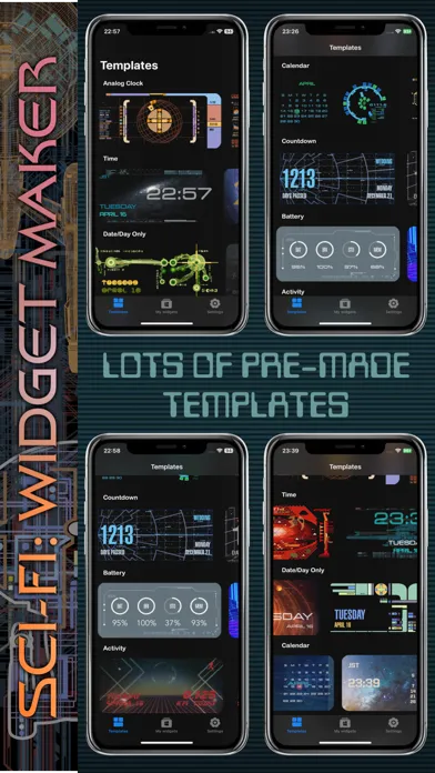Sci-Fi: Widget Maker应用截图