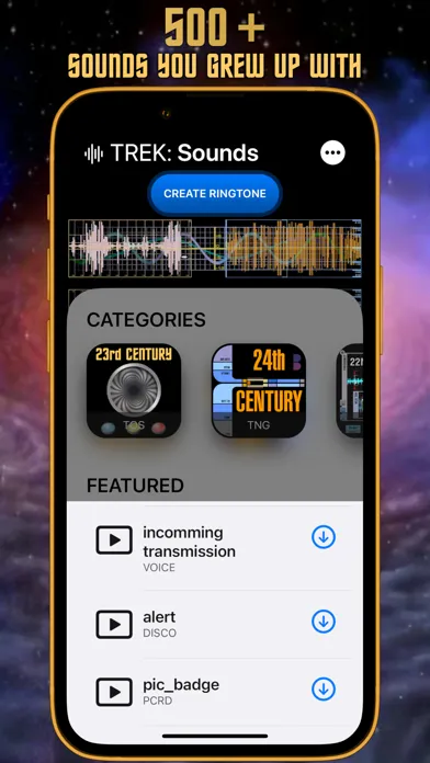 Capturas de pantalla de TREK: Sounds