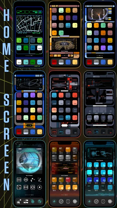 Sci-Fi Themes應用截圖