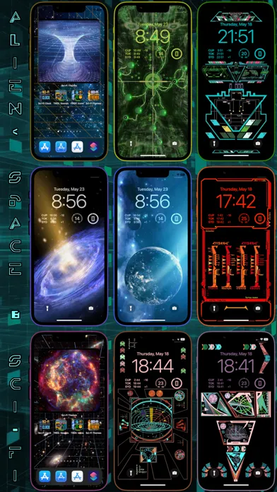 Sci-Fi Themes應用截圖