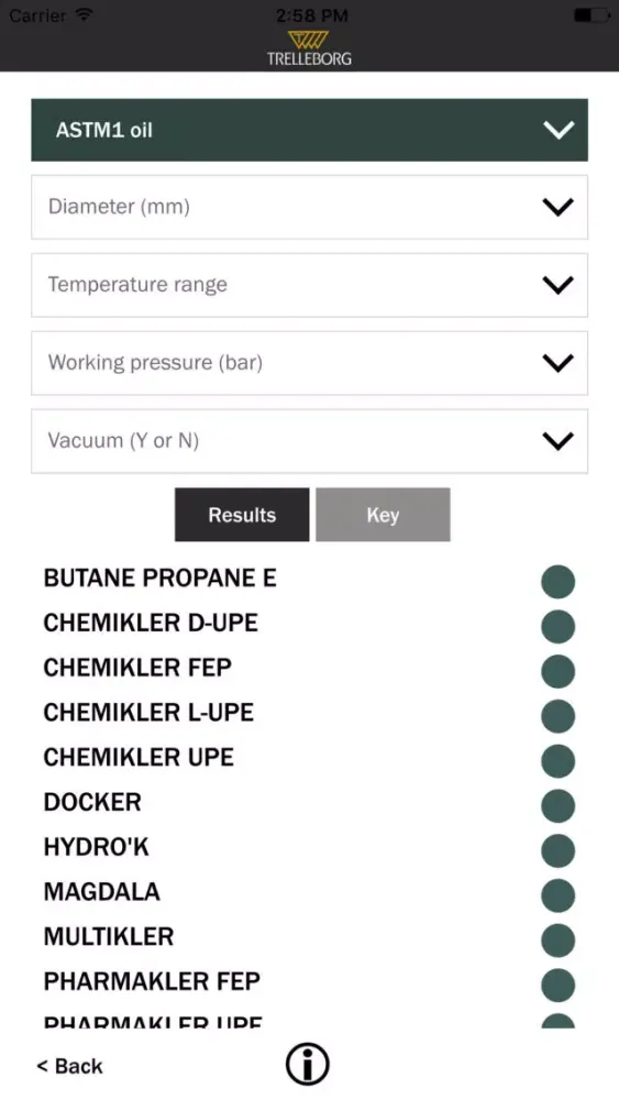 Chemical Hose Selector应用截图