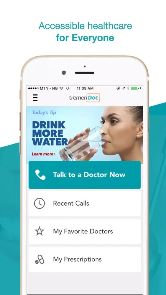 Capturas de tela do TremenDoc — Chat with Doctors
