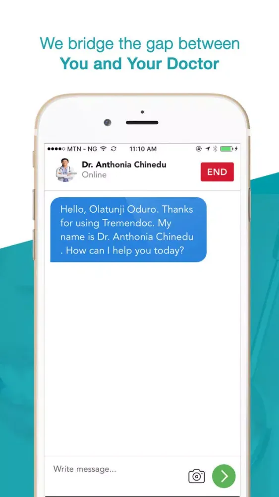 Capturas de tela do TremenDoc — Chat with Doctors