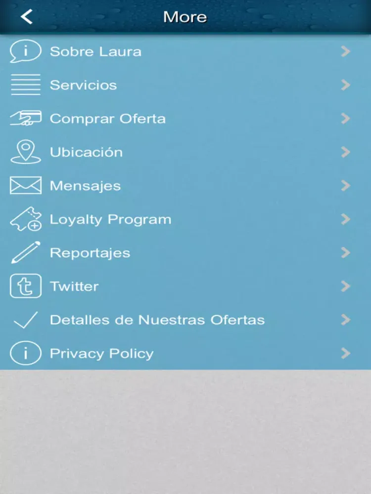 Laura Hernández True Colon Spa iPad 应用截图