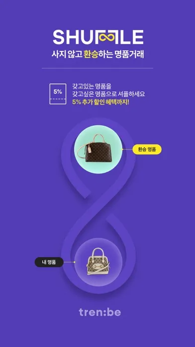 트렌비 - 전세계 명품 쇼핑 플랫폼 स्क्रीनशॉट