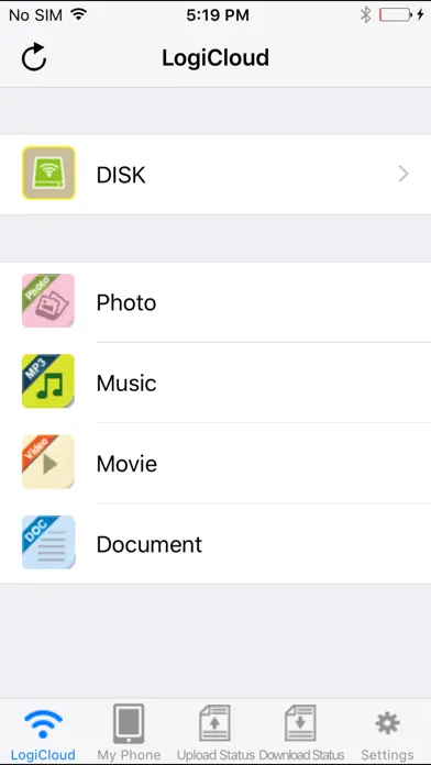 LogiCloud Screenshots