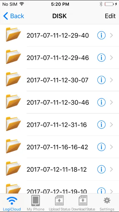 LogiCloud Screenshots