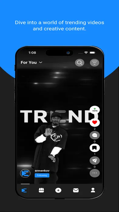 Скриншоты Trend.app