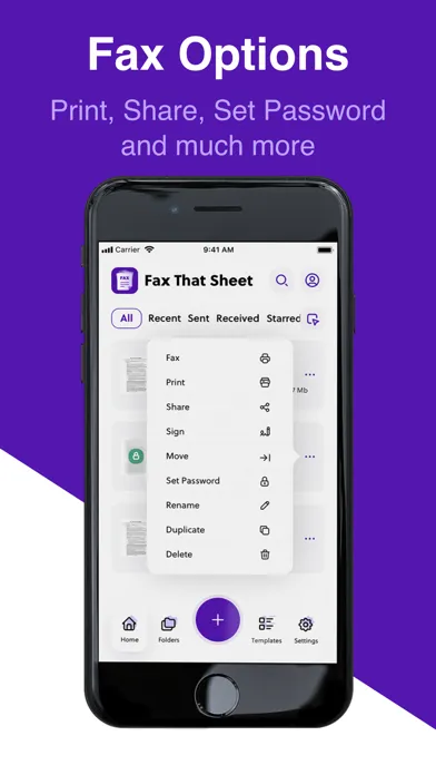 FAX ® Screenshots