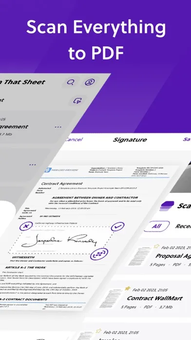 Screenshot di ScanWise