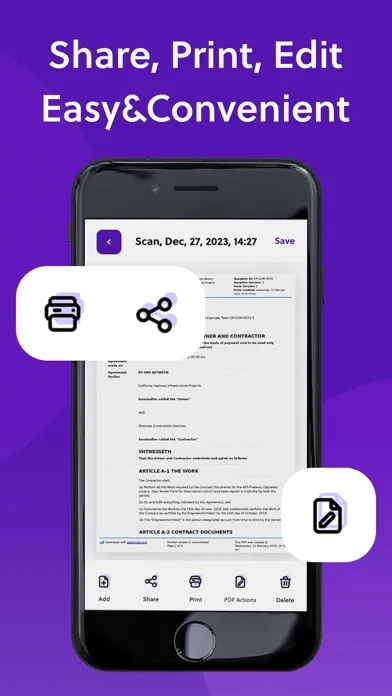 Screenshot di ScanWise