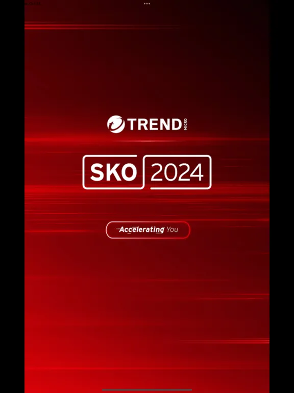 Trend Micro Global Events App iPad  스크린샷