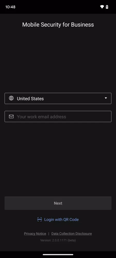 Mobile Security Screenshots