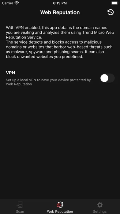Capturas de pantalla de Mobile Security for Business
