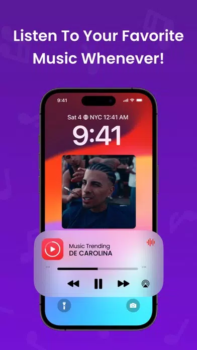 Ảnh chụp màn hình của Music Trending