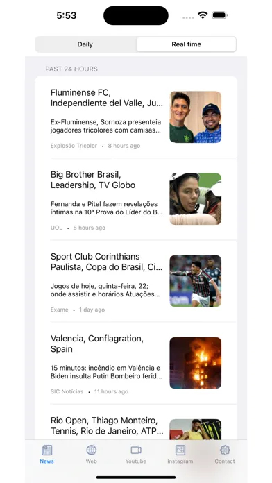 Capturas de pantalla de Australia Trends News
