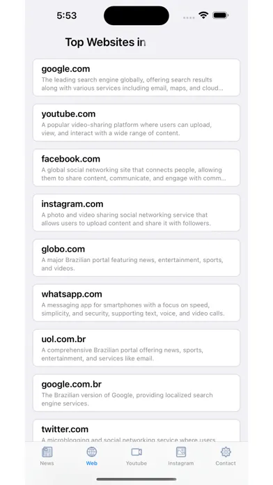 Capturas de pantalla de Australia Trends News