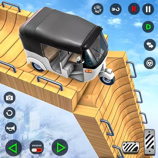 Tuk Tuk Taxi Driving Games 3D Screenshots