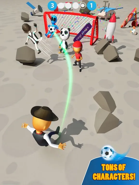 صور Crazy Super Kicks: Soccer Game iPad 