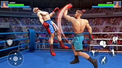 Ảnh chụp màn hình của Kick Boxing Games : Punch Out