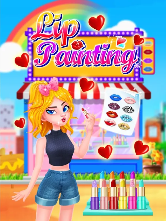 ภาพหน้าจอของ Lip Art - Beauty Makeup iPad 