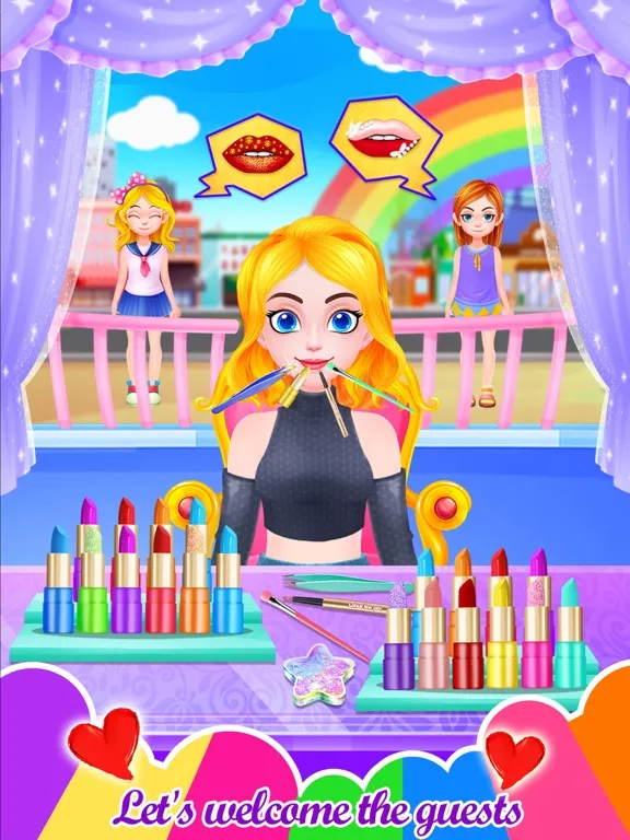 ภาพหน้าจอของ Lip Art - Beauty Makeup iPad 