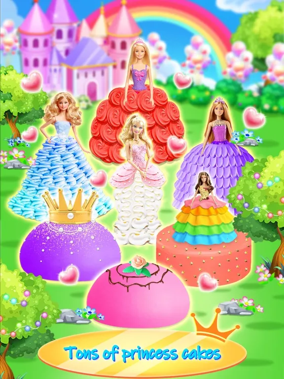 Zrzuty ekranu Princess Icing On Dress iPad 