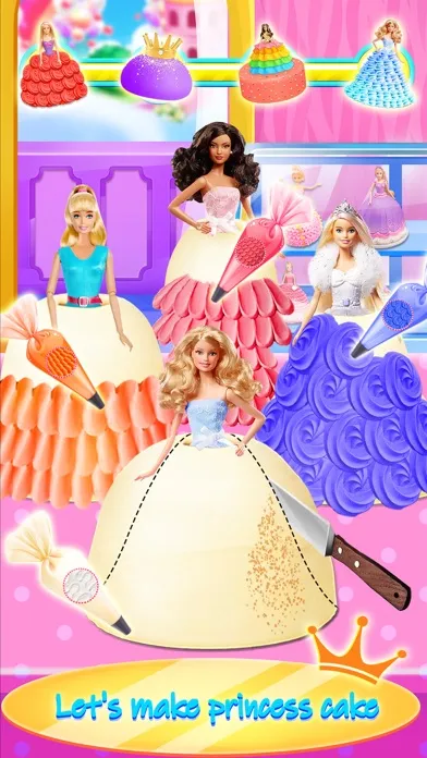 Zrzuty ekranu Princess Icing On Dress