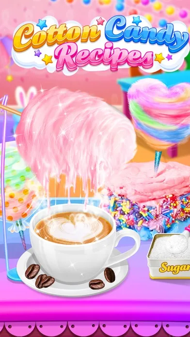 Capturas de pantalla de Sweet Cotton Candy Recipes