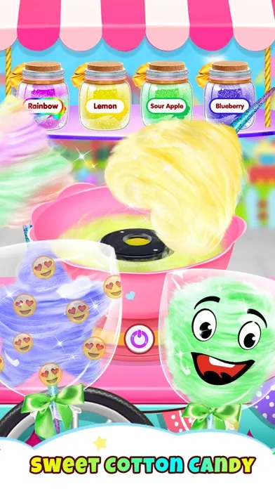 Capturas de pantalla de Sweet Cotton Candy Recipes