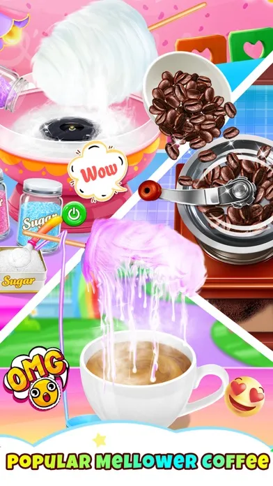 Capturas de pantalla de Sweet Cotton Candy Recipes
