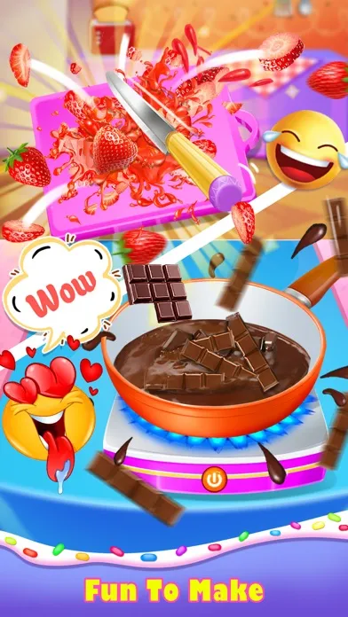 Capturas de tela do Milkshake Party - Frozen Drink