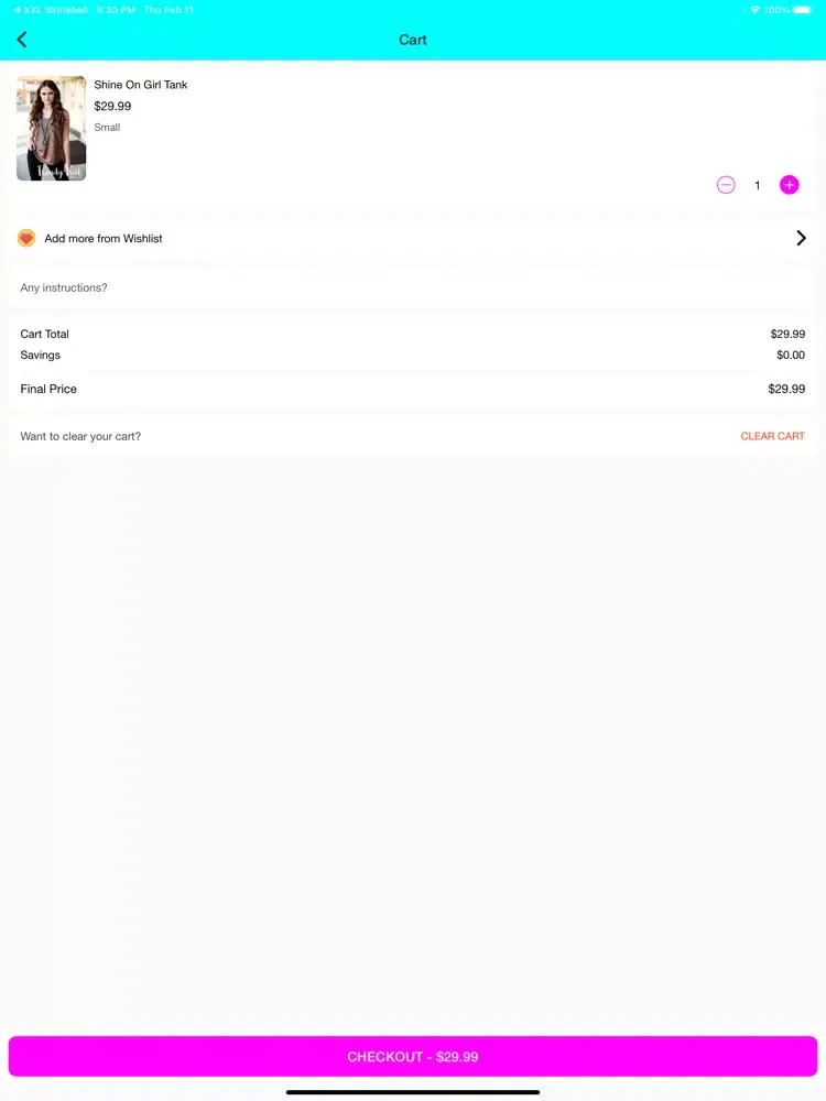 Trendy Kat Boutique iPad 应用截图