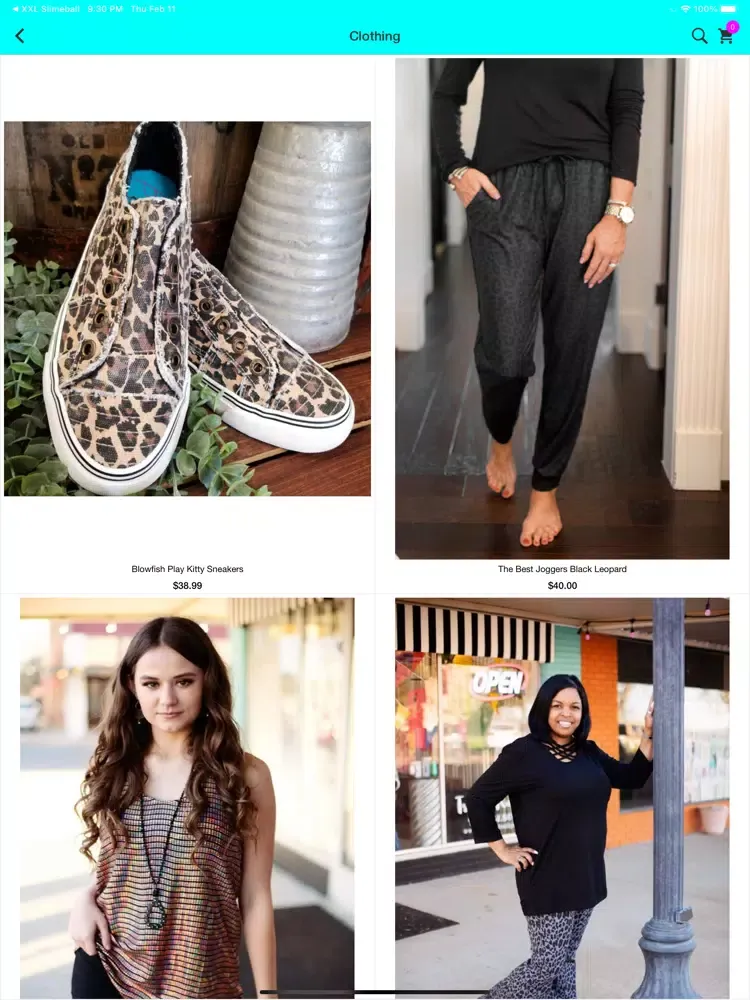 Trendy Kat Boutique iPad 应用截图