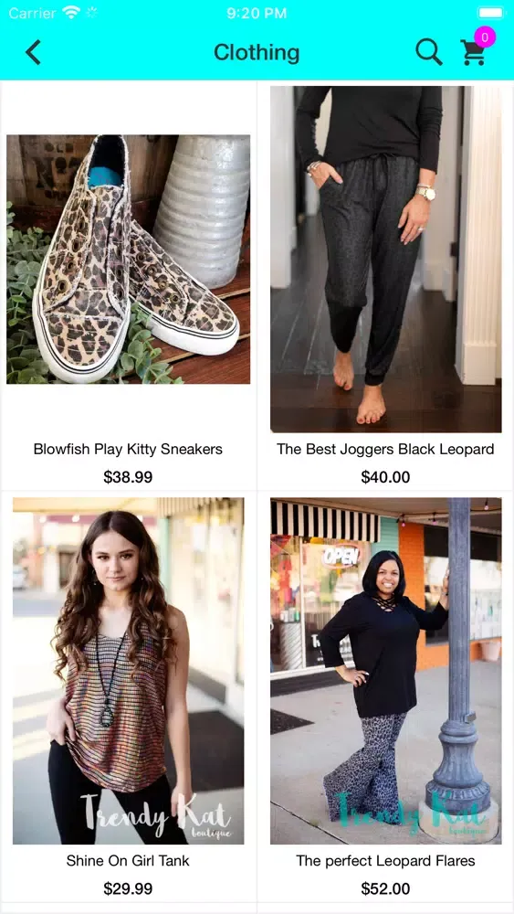 Trendy Kat Boutique应用截图
