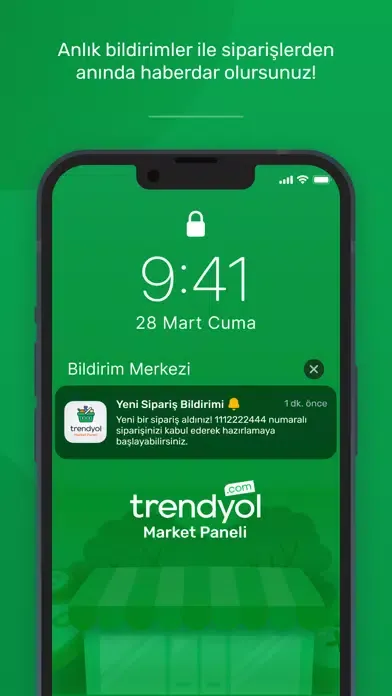 Ảnh chụp màn hình của Trendyol Market Paneli