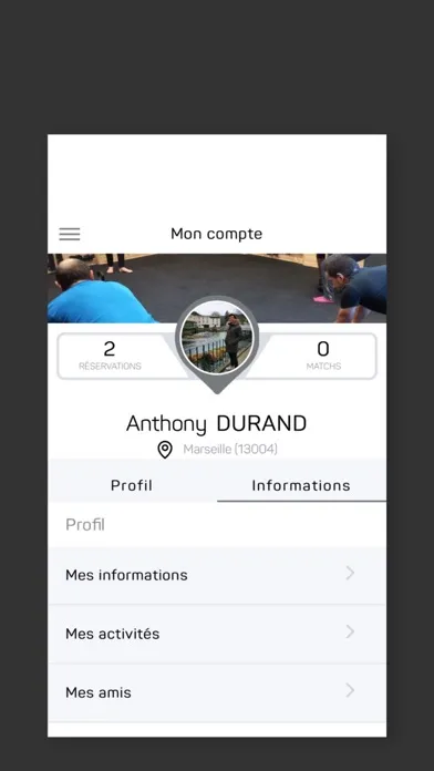 Captures d'écran de Complexe Sport 5