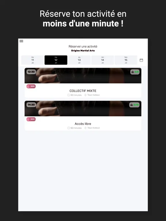 صور Origine Martial Arts iPad 