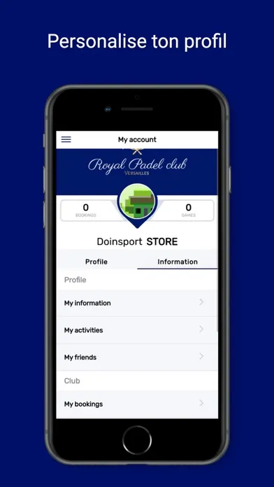 Royal Padel Club Screenshots