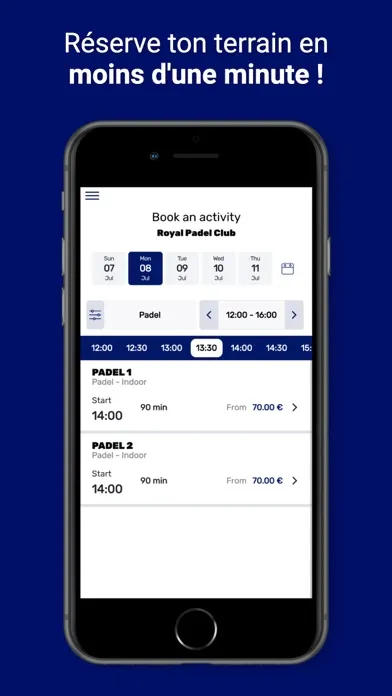 Royal Padel Club Screenshots