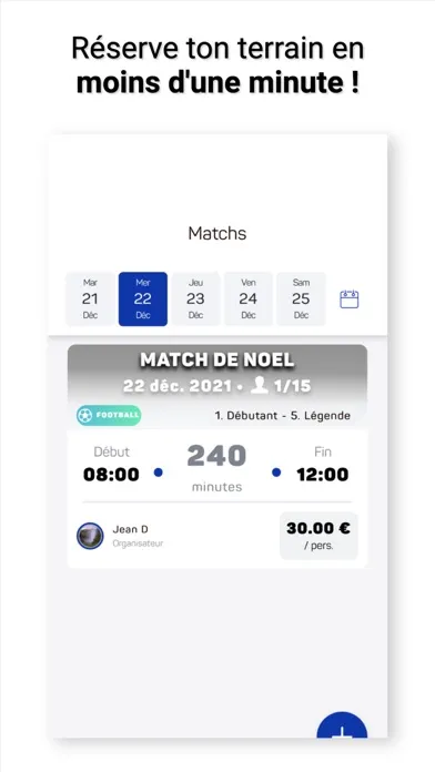 SoccerTime Guyane スクリーンショット